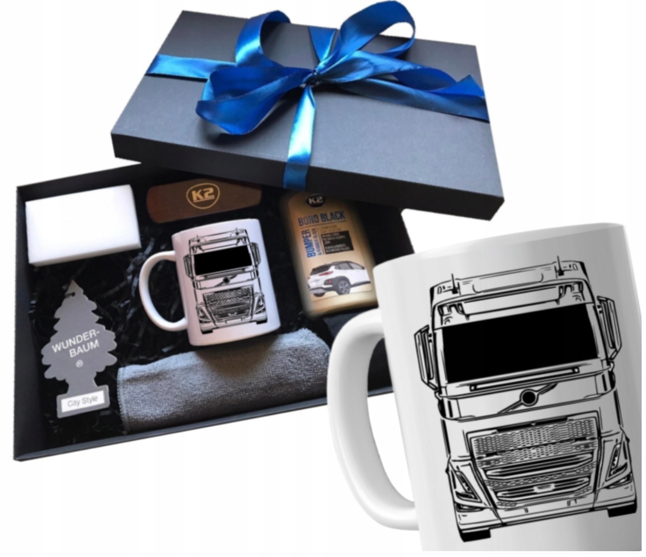 Dárková sada hrnku pro řidiče auta Volvo pro řidiče nákladního vozidla Tir