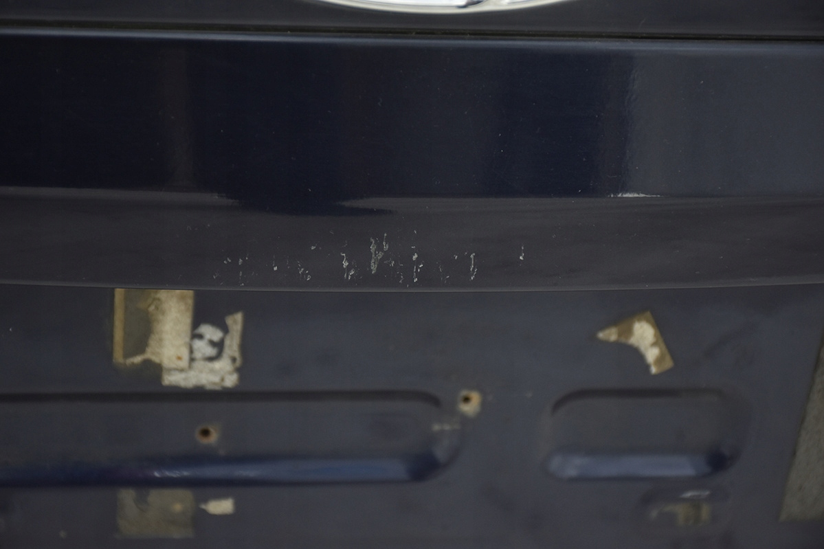 boot doors rear part HYUNDAI SANTA FE II 5Q