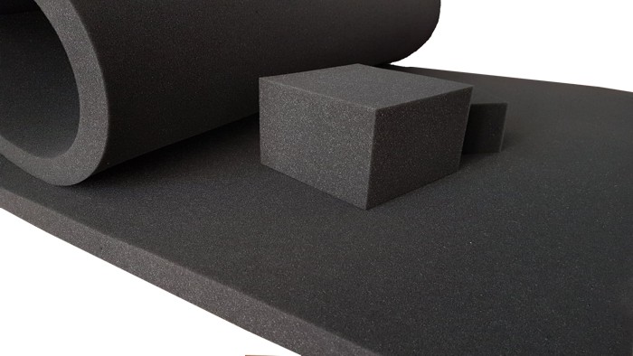 PIANKA GĄBKA GRAFIT SZARA DOWOLNY WYMIAR T20