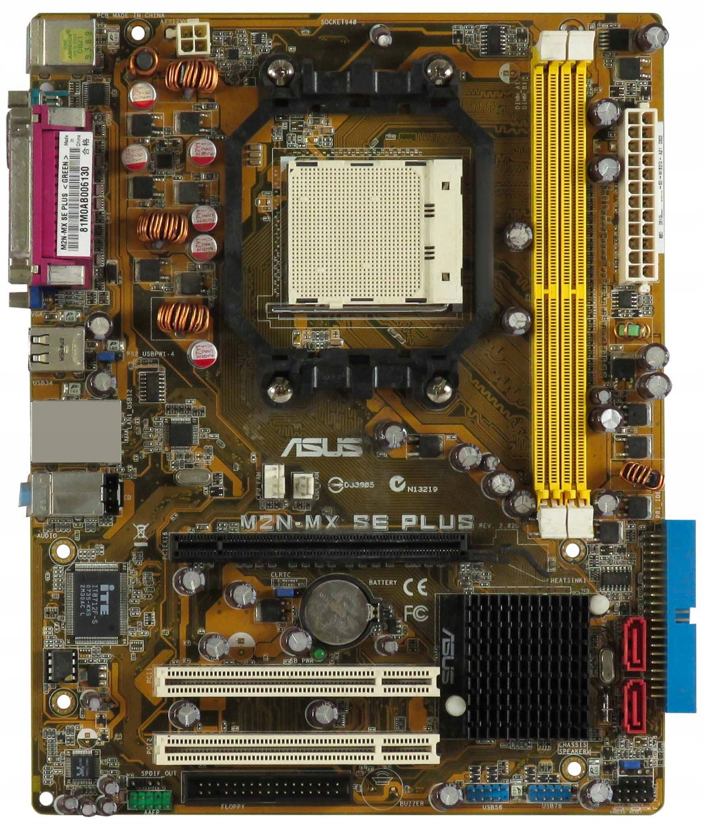 Asus M2N-MX Se Plus s.AM2 DDR2 Pci PCIe mATX