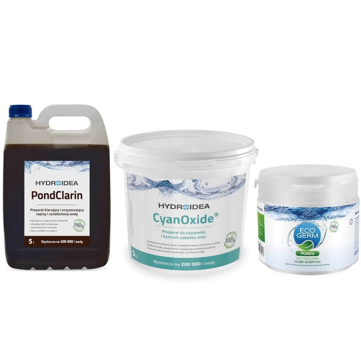 Hydroidea Sada pro účinné odstraňování vodních jezírka