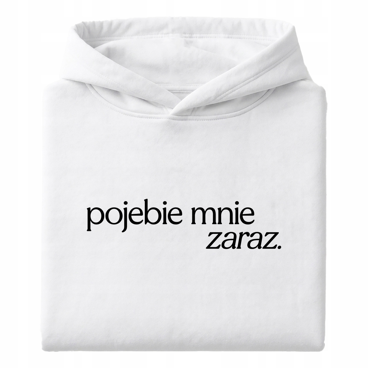 Mikina S Kapucí Bílá, Tepláková S Výšivkou, Módní, Hned Mě Objevila S