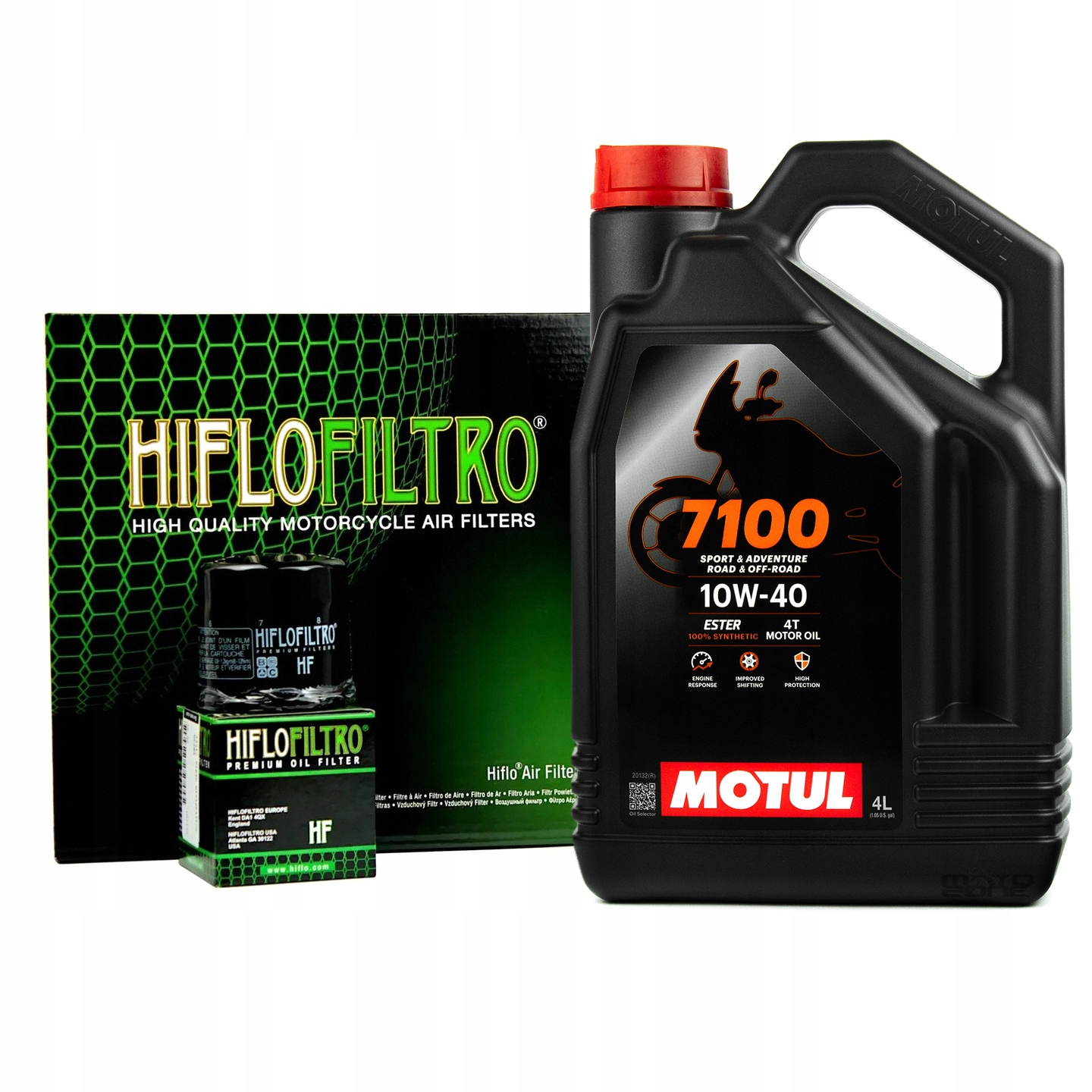 Olej MOTUL 7100 10W40 4L filtr oleju powietrza BMW K 1300 R GT SE
