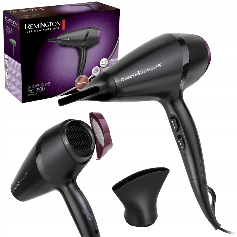 Suszarka Do Włosów Remington AC7100 2100W 110km/h Jonizacja