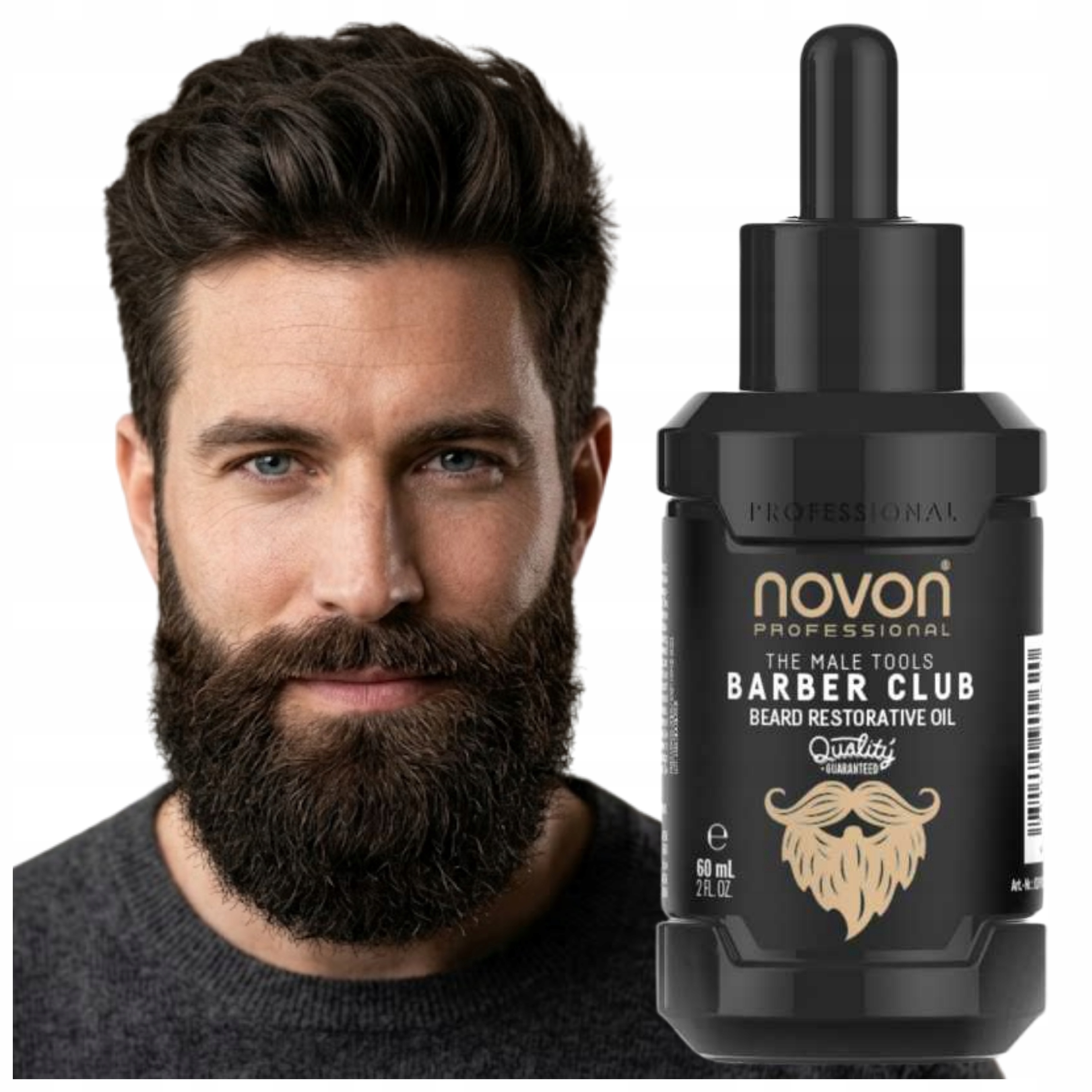 Olej pro péči o vousy Novon Professional Beard Restorative Oil 60 Ml