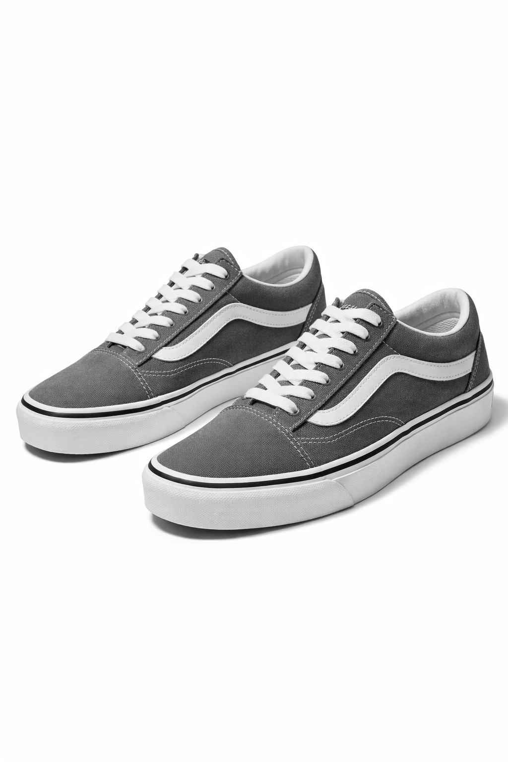Vans Old Skool Kožené Šedé Šněrovací Boty 43 I3B