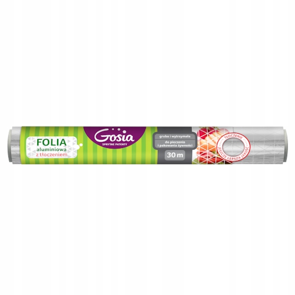 

Gosia Folia Aluminiowa Z Tłoczeniem Rolka 30m