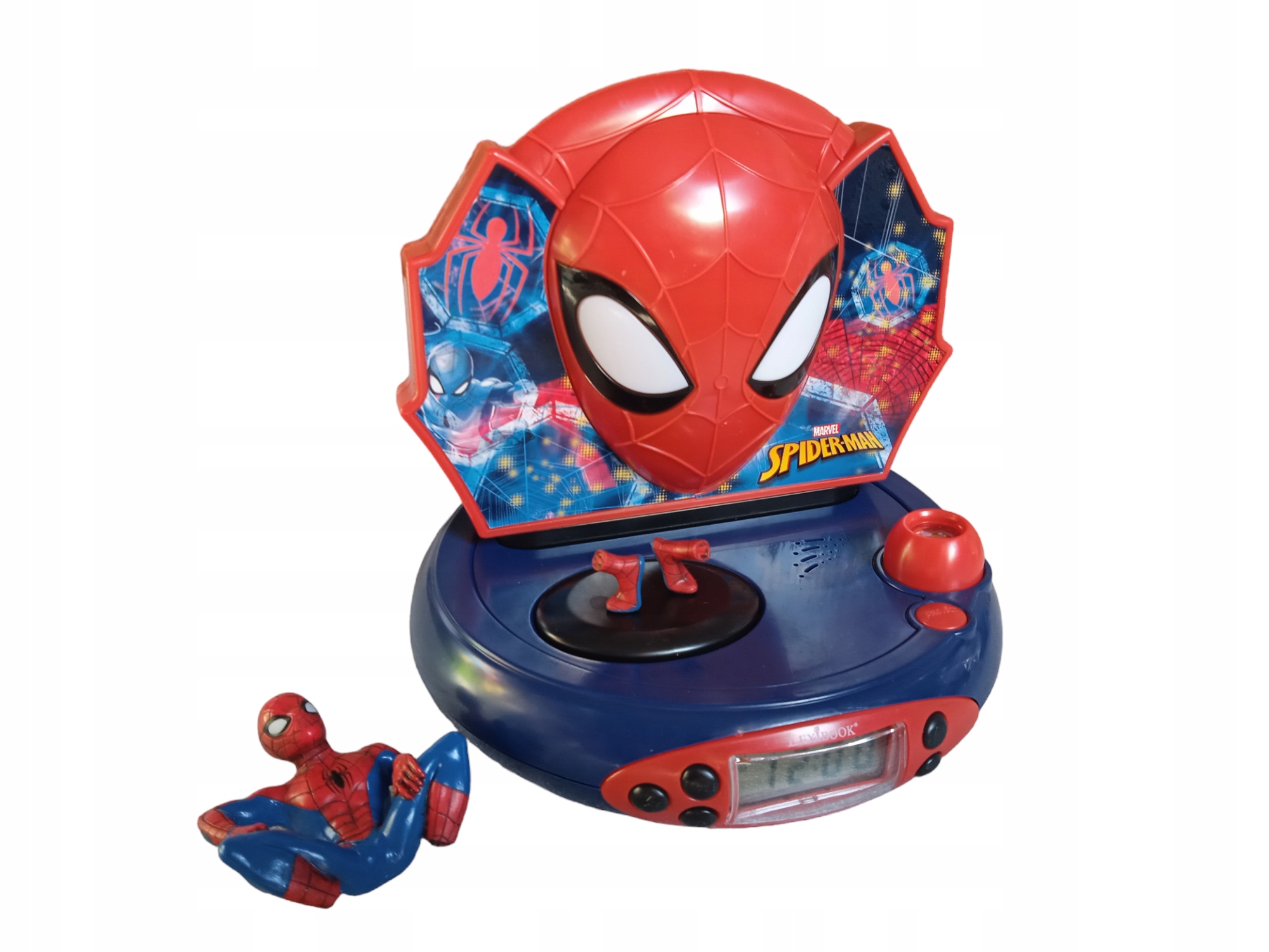 Alarm Clock with Night Light 3D Spider-Man Lexibook RP500SP Buy