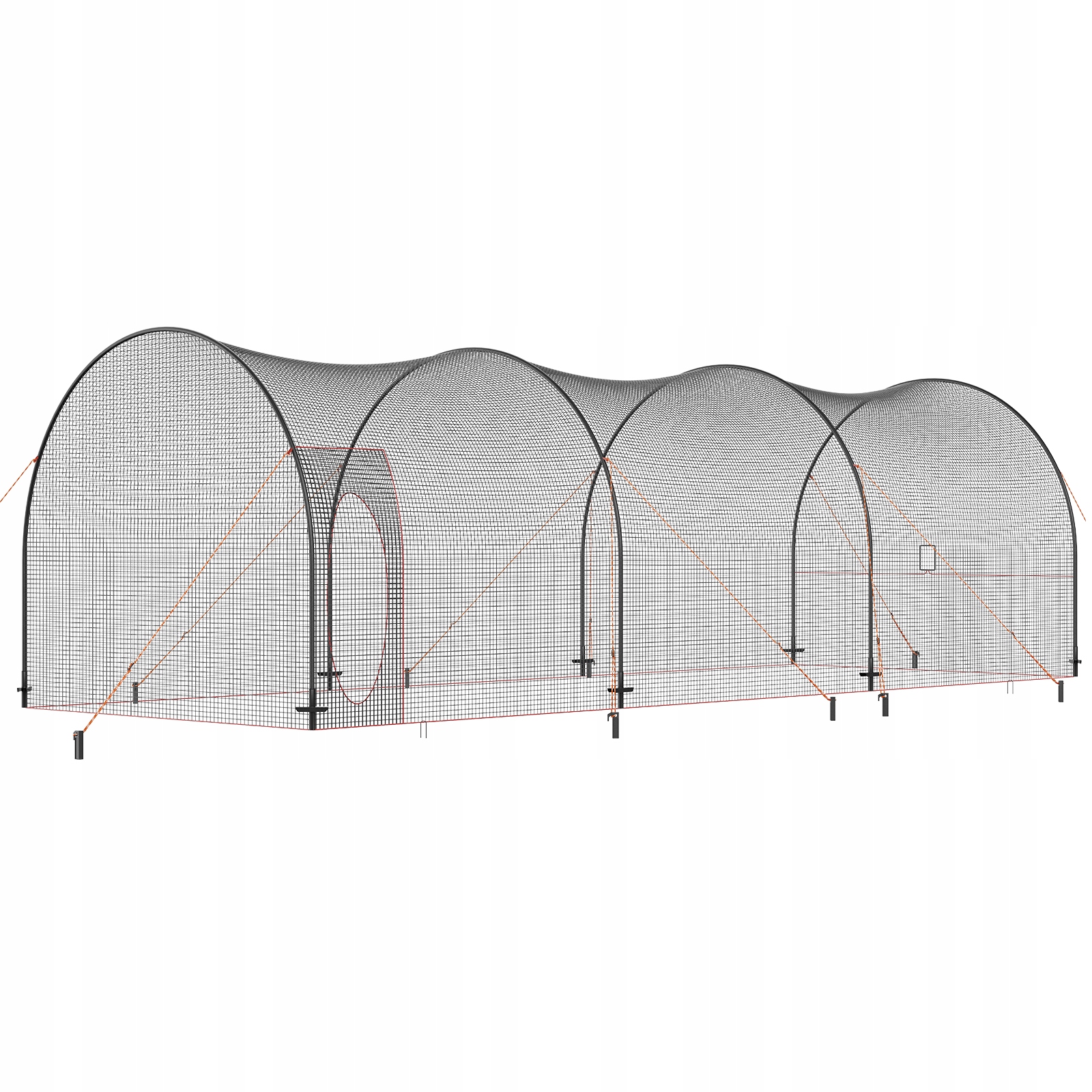 Profesionální Síť Do Baseballové Klece Vevor 10X3.6X3 M S Rámem