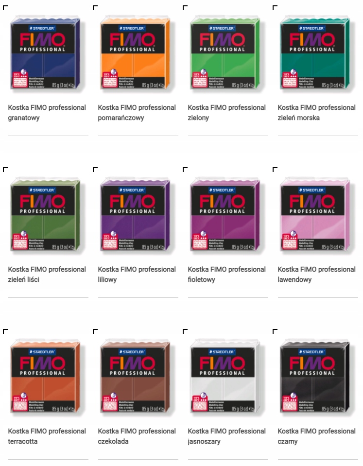 Modelina FIMO professional 85g - 34 granatowy Kod producenta S8004-34