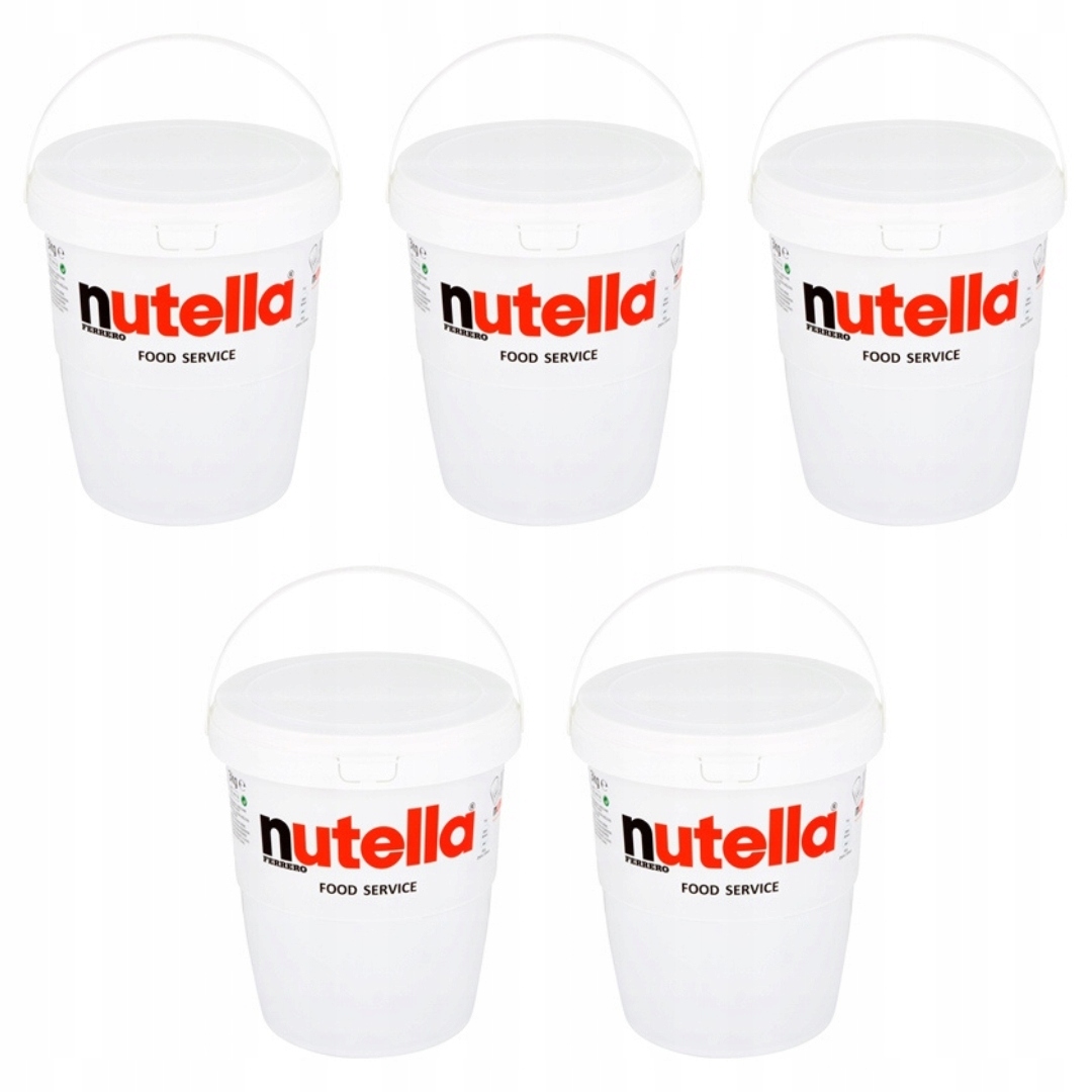 Levně Nutella kbelík krém na mazání ořechovo-čokoládový XXL 3 kg Ferrero