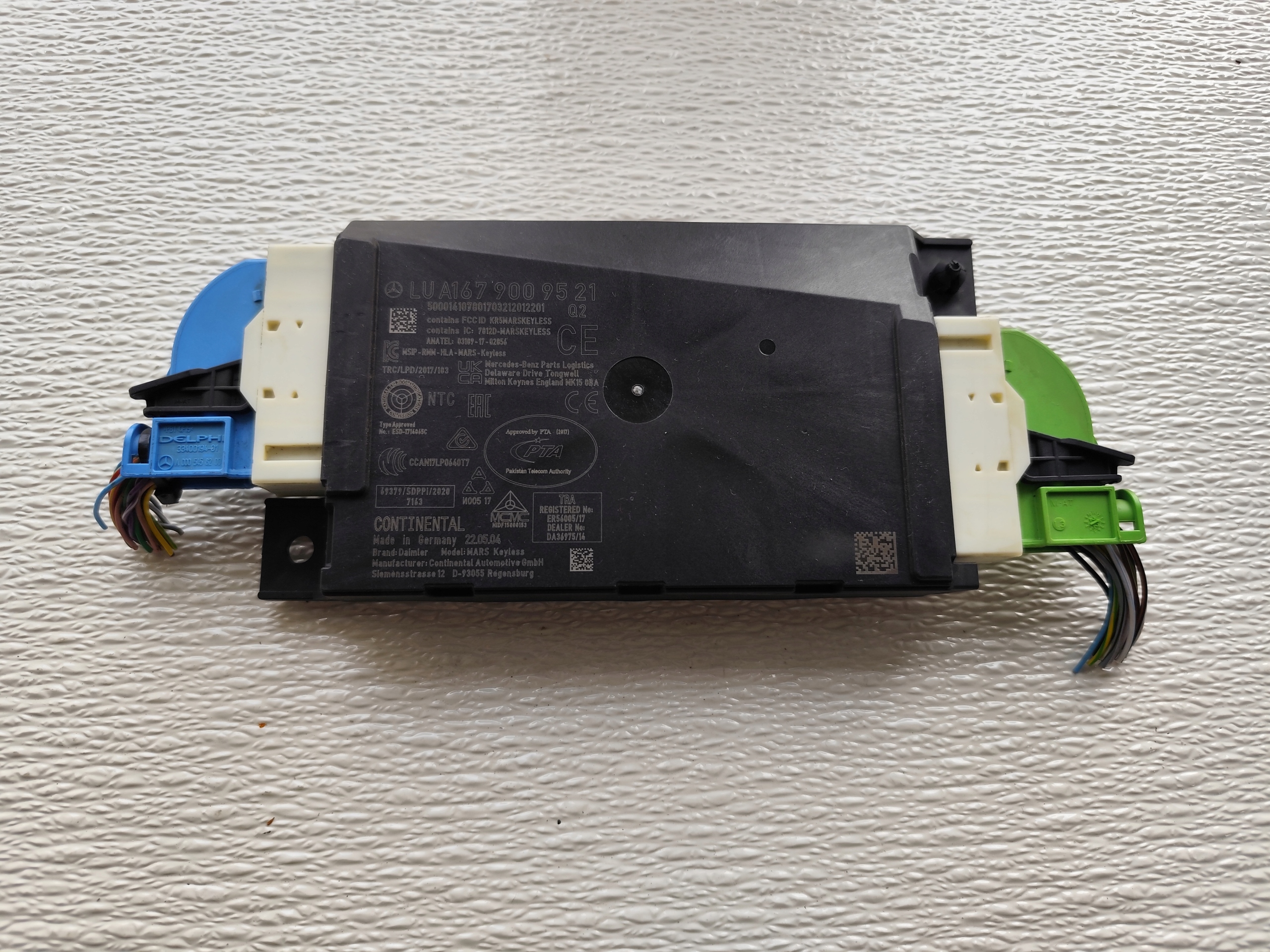 MERCEDES GLB X247 2022R module control unit STACYJKI A1679009521