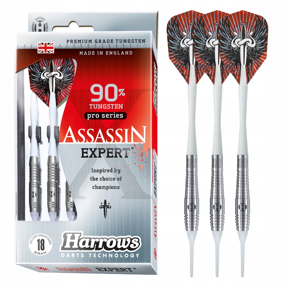 Rzutki Harrows Assassin Expert 90% Softip AX3