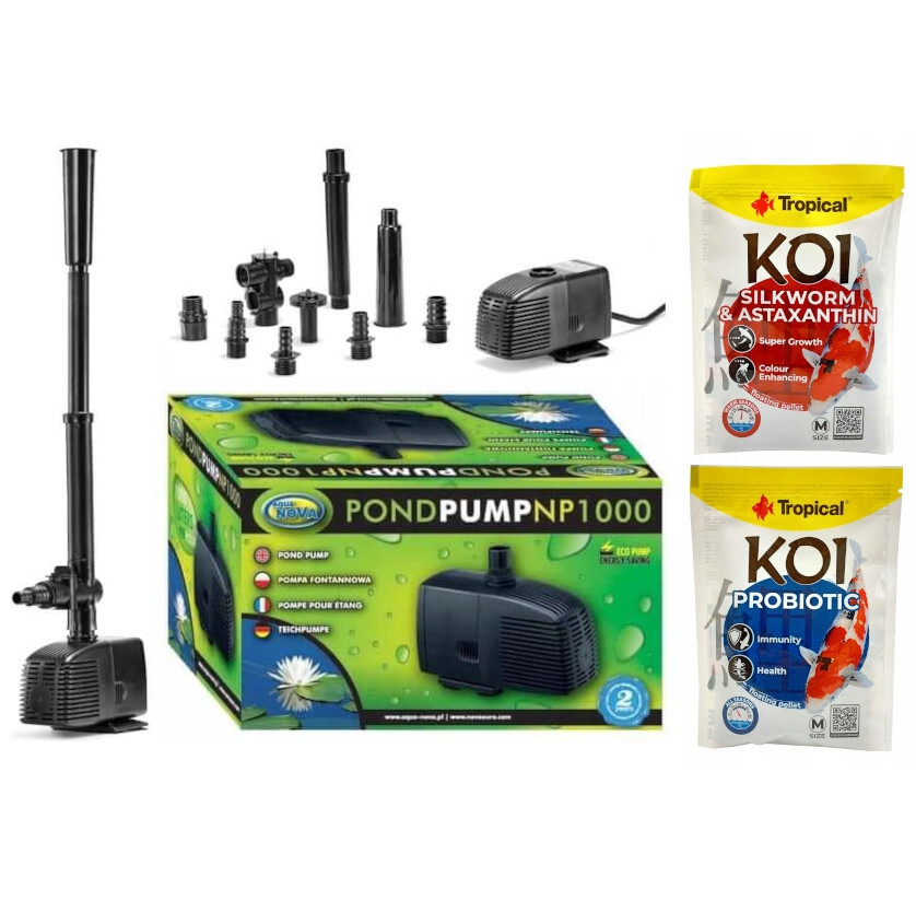 

Aqua Nova NP-1000 Pompa Do Oczka Wodnego Gratisy