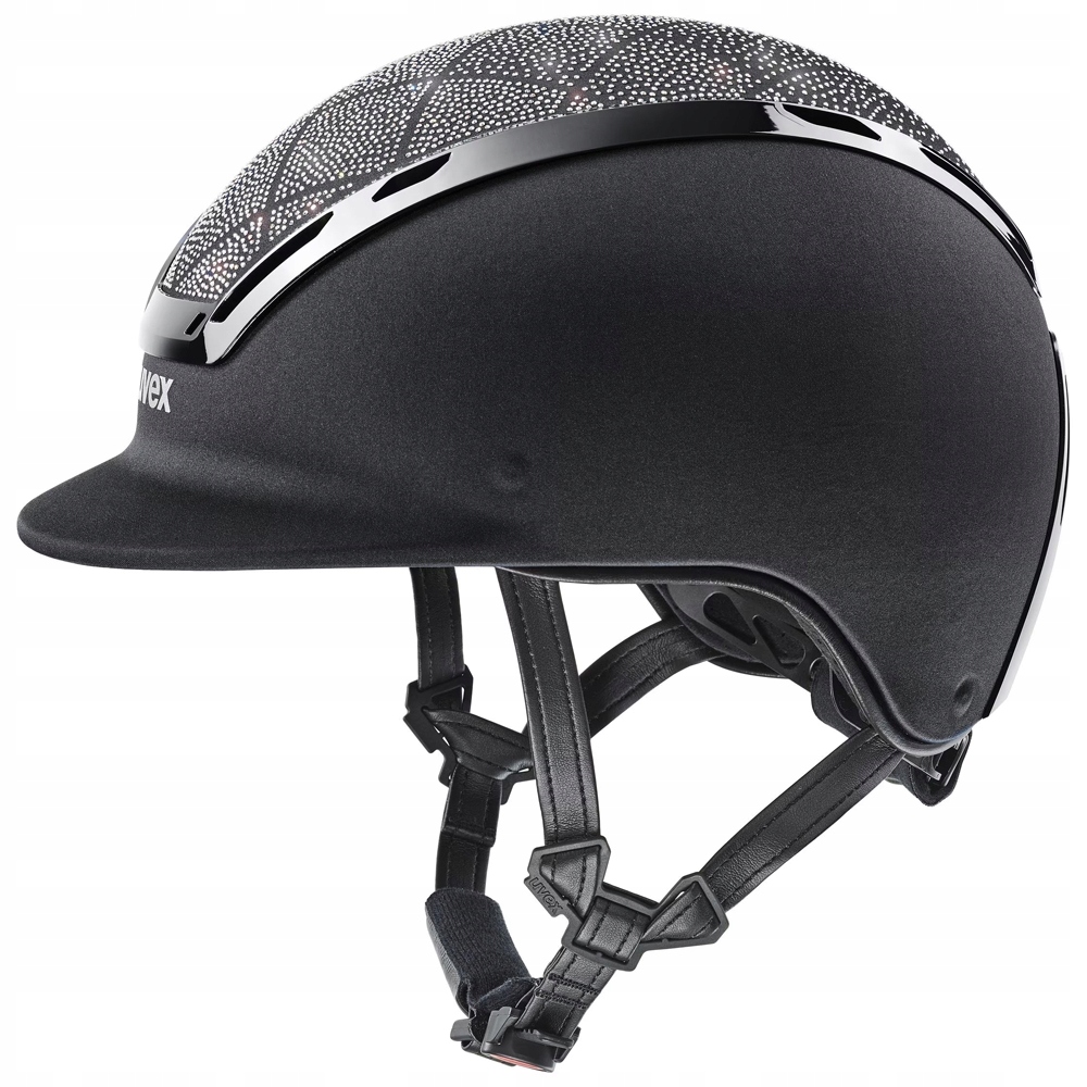 Uvex, Kask Exxeed Flash, czarny S-m