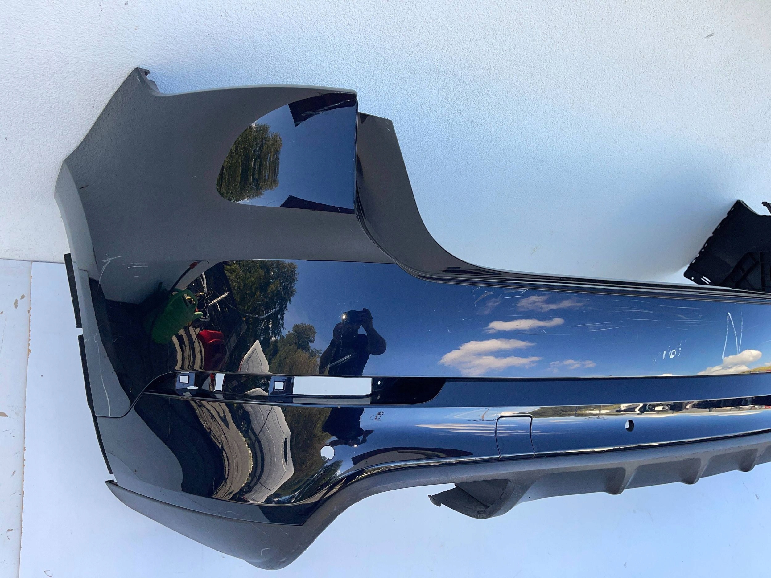 bumper rear part rear Porsche Cayenne 3 III 18- 9Y0