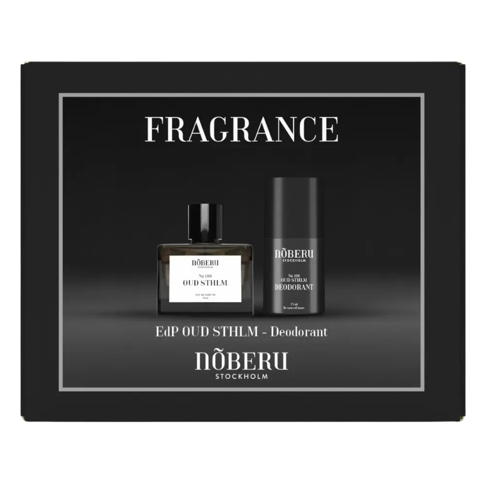 Noberu Oud Sthlm Giftbox Fragrance Zestaw kosmetyków dla mężczyzn