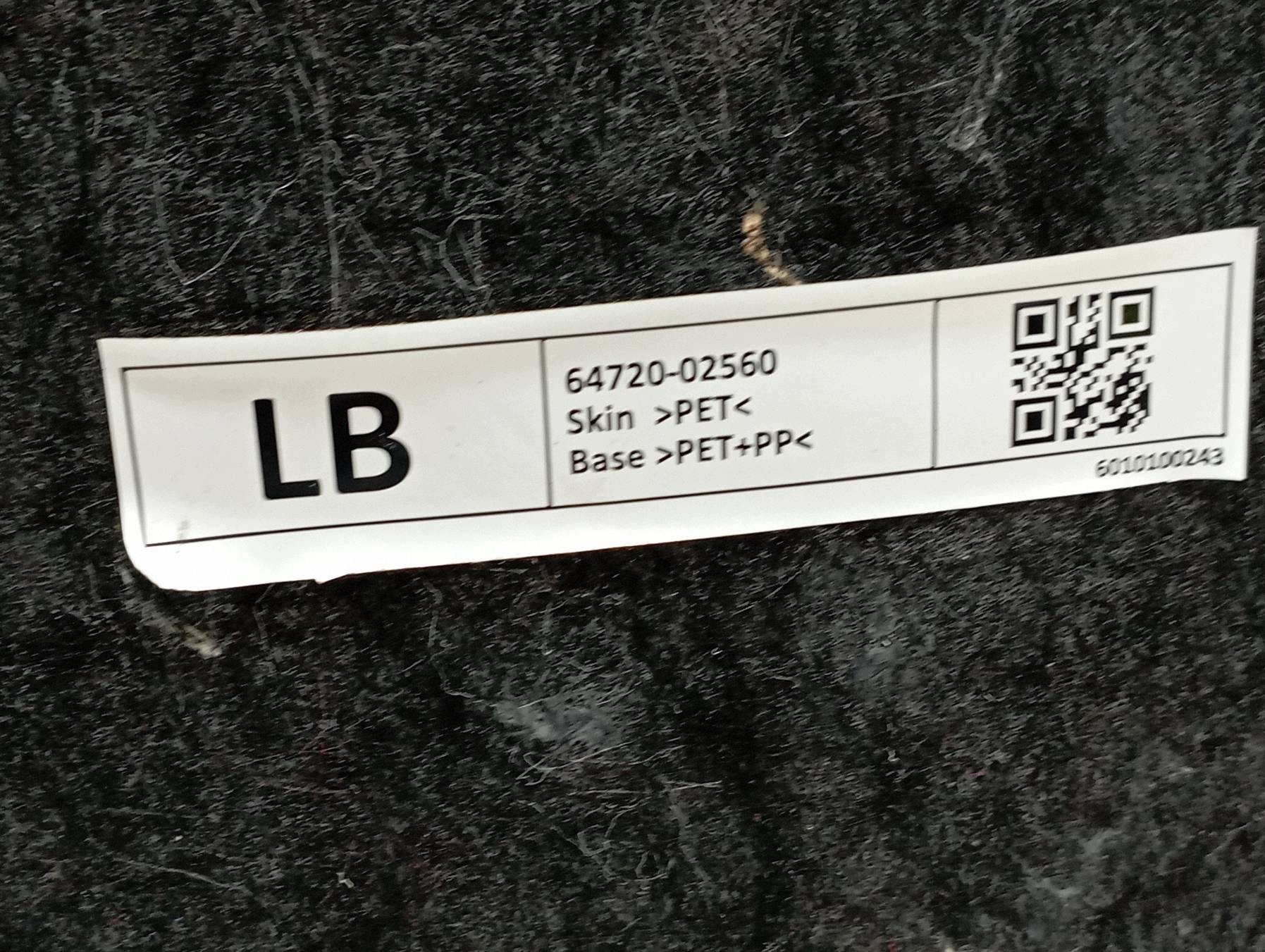 boot upholstery left rear part sedan Toyota Corolla XII (2018-) E21