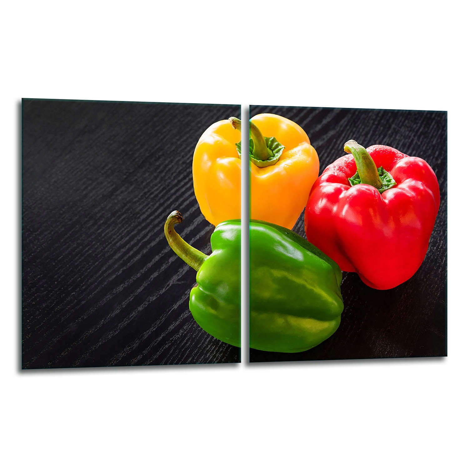 2x Skleněná Ochranná Deska Na Sporák 40x52 Paprika 7v1