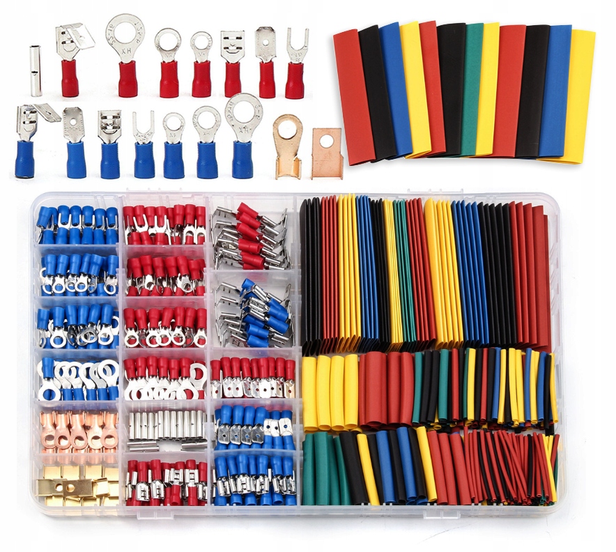 Набір термоусадочних трубок ізольовані з'єднувачі