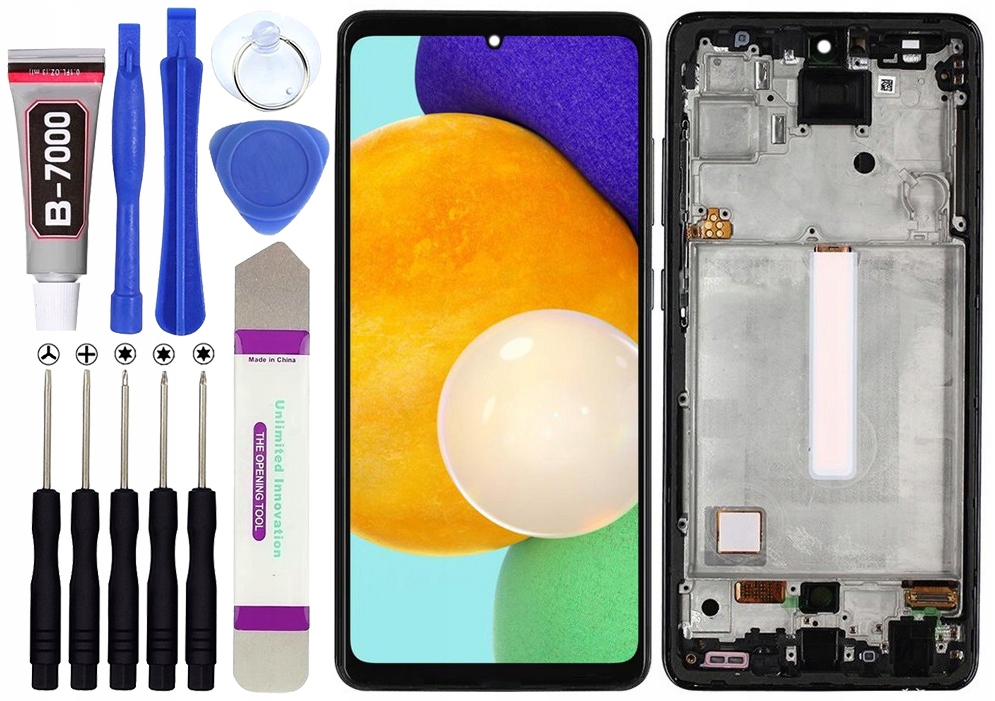 Displej pro Samsung Galaxy A52 5G A526 Oled LCD Rámeček