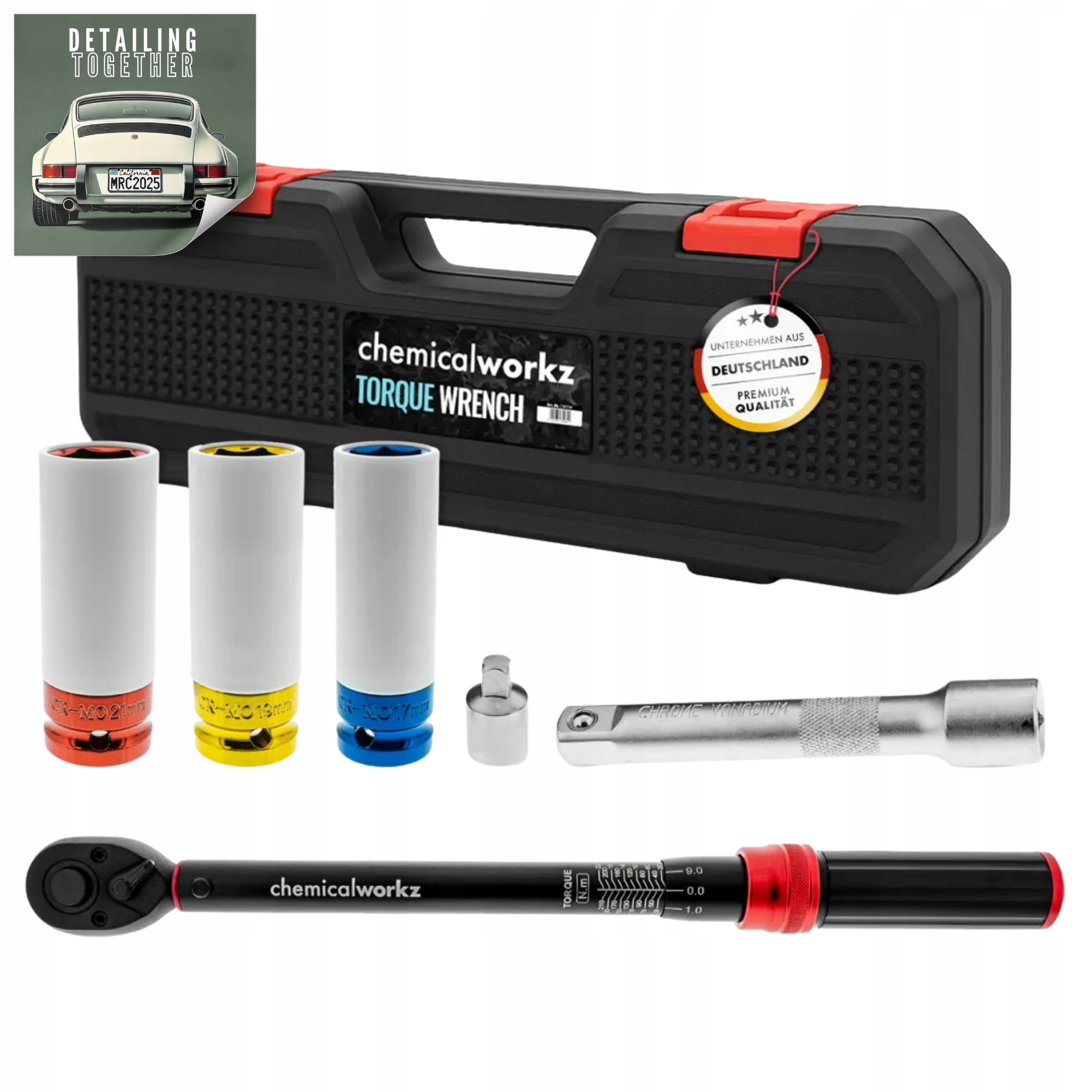 Momentový Kľúč chemicalworkz Torque Wrench 72 Zuby 20 – 220 Nm