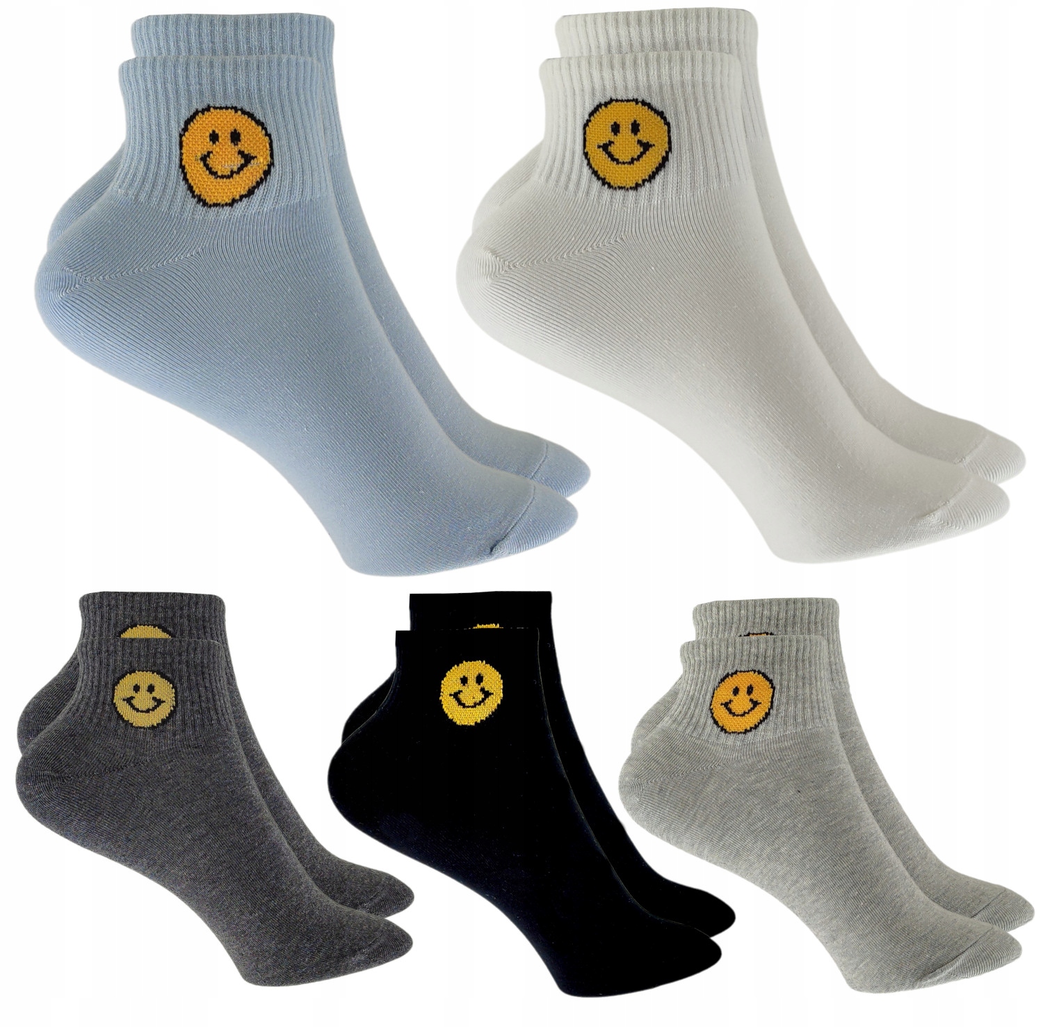 

5X Skarpetki Dziecięce Skarpety Stopki 38-41