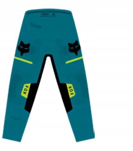 Motocyklové Nohavice Fox Flexair Optical Maui Blue 36