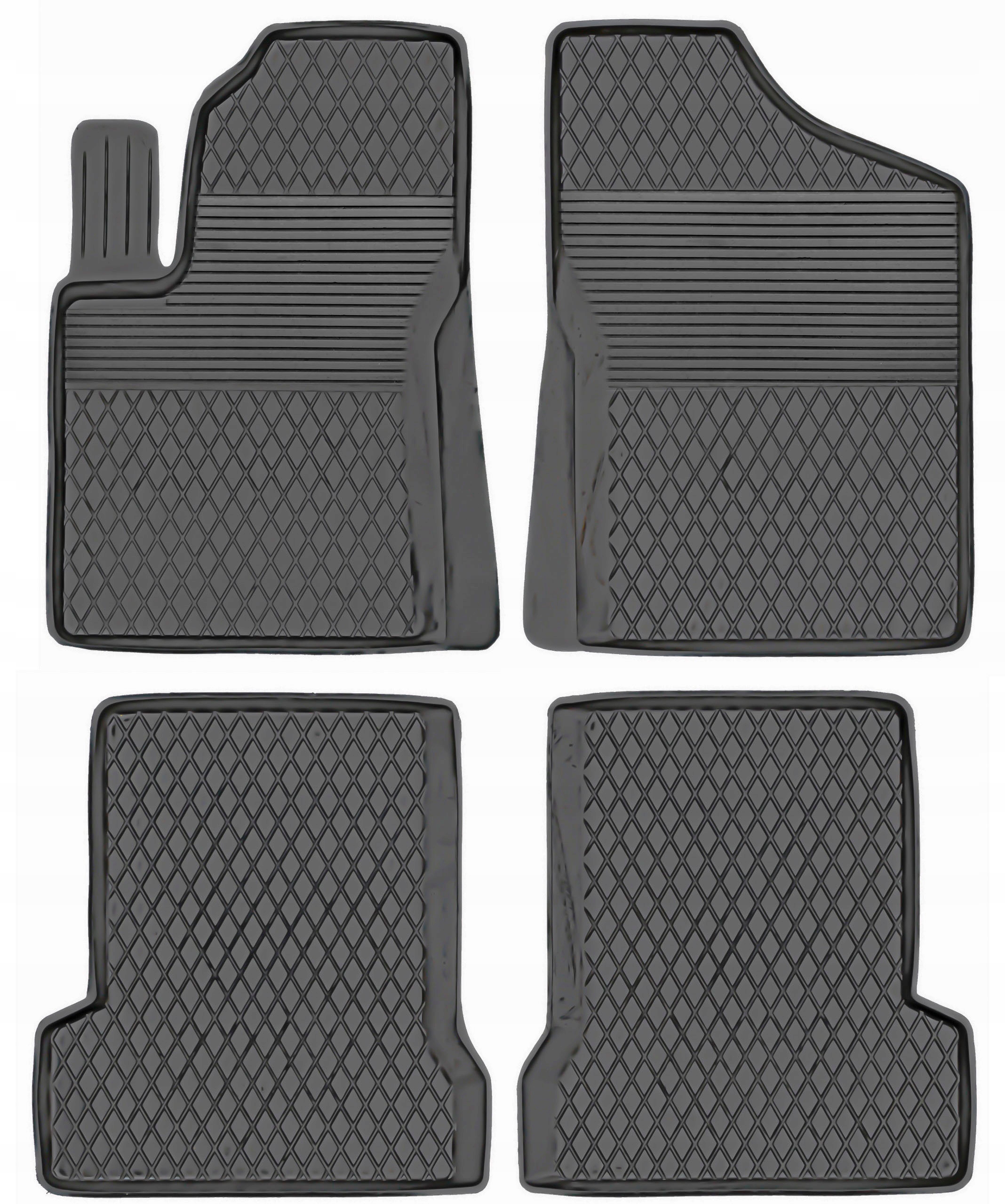 

Fiat Seicento 1998-2010 Dywaniki gumowe korytka