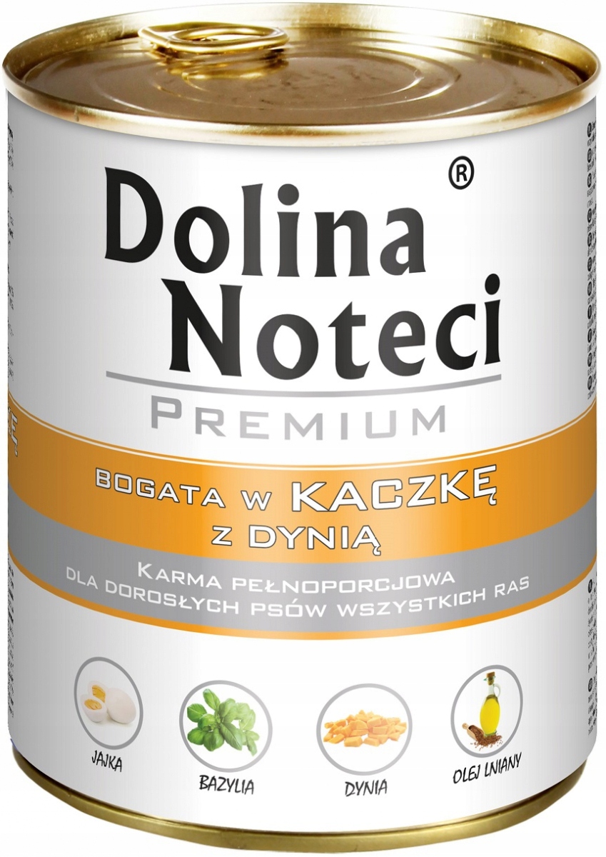 

Dolina Noteci Premium Bogata w kaczkę z dynią 800g