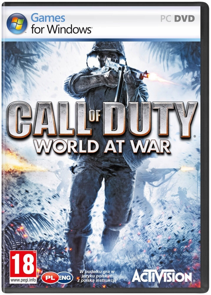最適な材料 PC DVD CALL OF DUTY WORLD AT WAR POLSKA WERSJA - Stan: Nowy その他