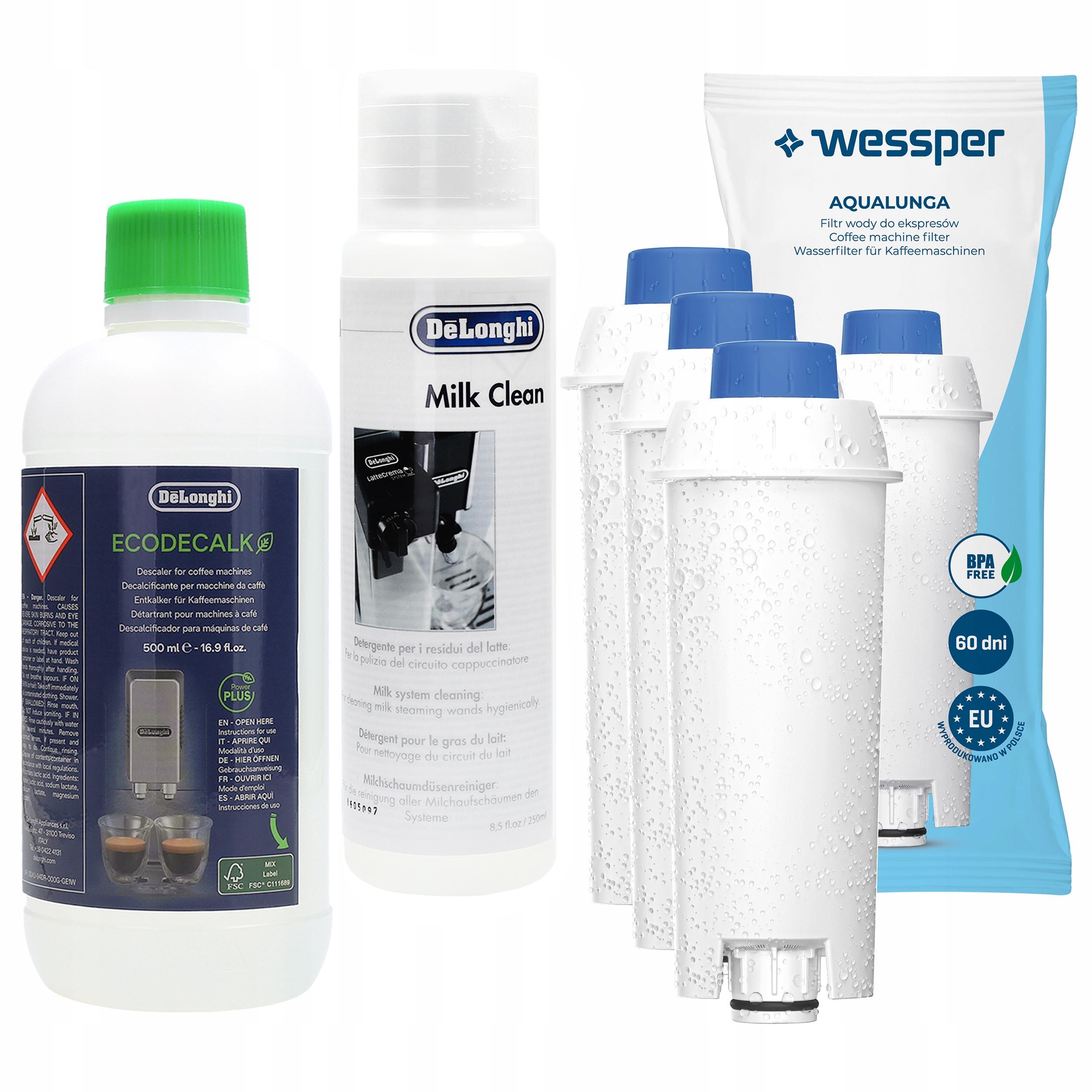 Wessper Aqualunga filtr 3x odvápňovač EcoDecalk 500 ml kapalina 3013