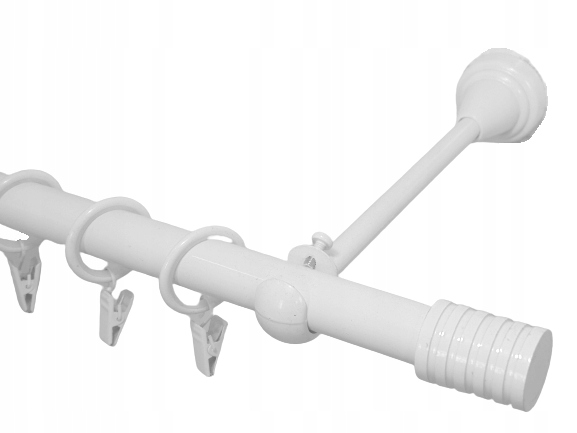 Karnisz pojedynczy karnisze Metal fi 19 120cm Średnica drążka 19 mm