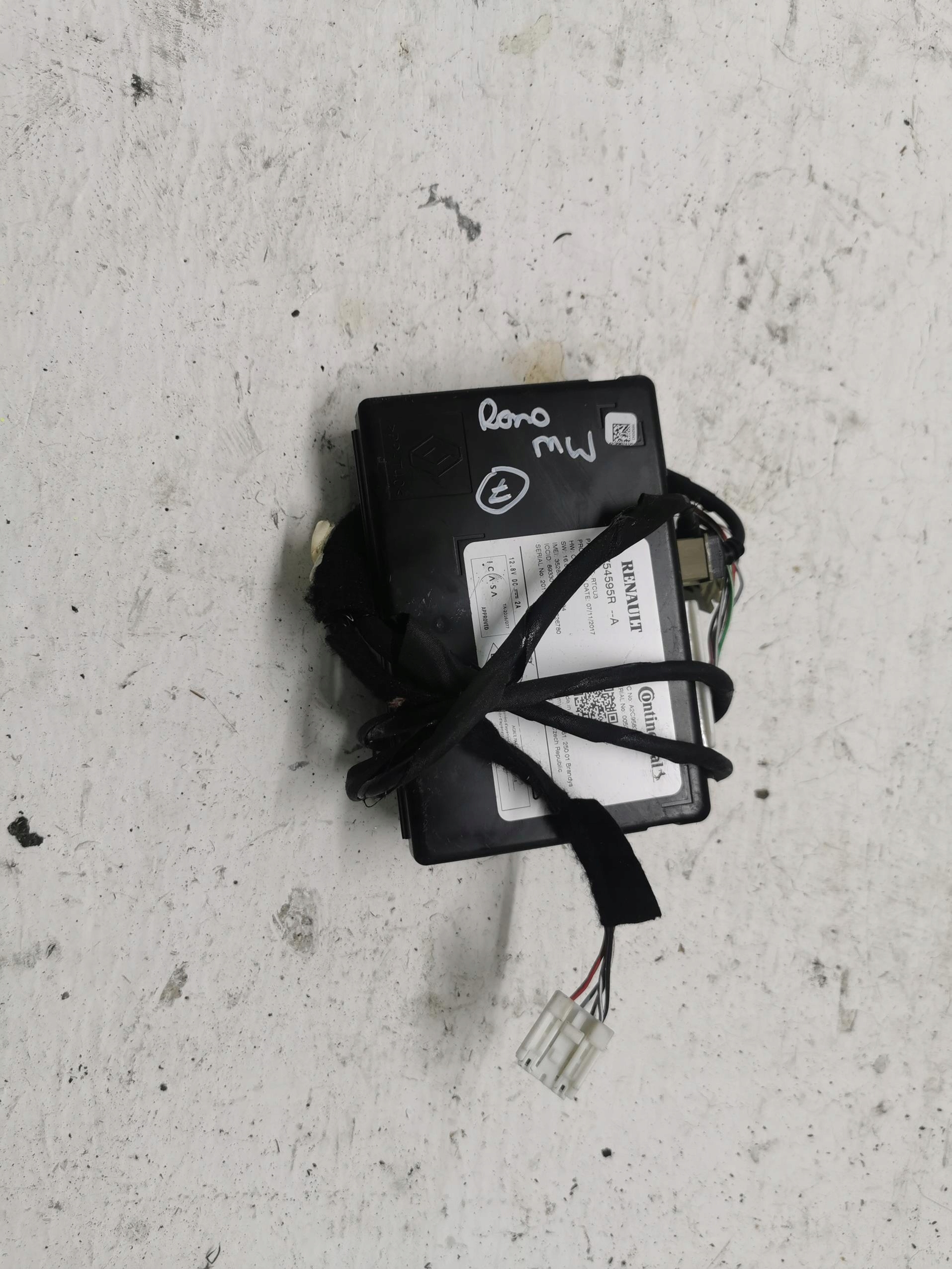 control unit navigation devices RENAULT SCENIC IV 282754595R