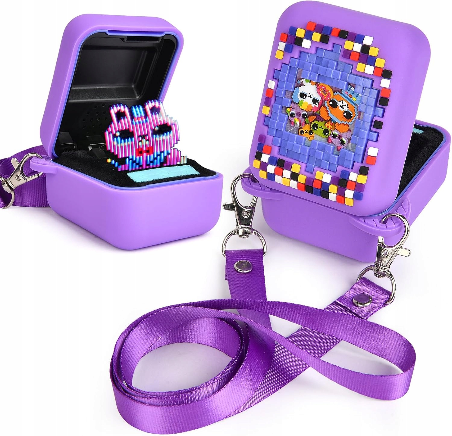 Zestaw Etui Ochronne Smycz Bitzee Interaktywne Zwierzątko Dziecka