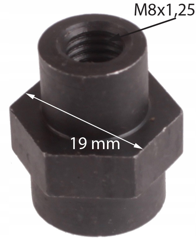 Śruba adapter głowicy kosy M8x1.25 Typ głowica