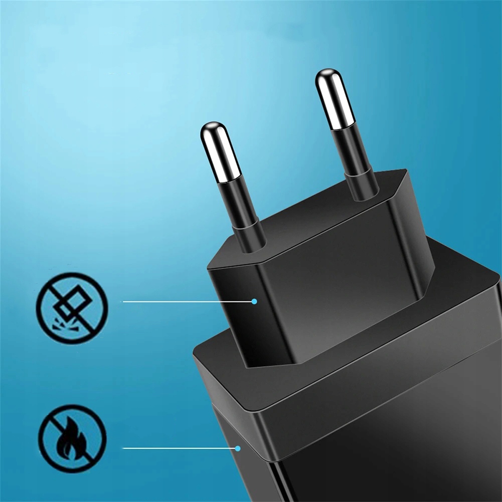 ŁADOWARKA USB SIECIOWA USB-C 65W SZYBKA QUICK CHARGE 3.1A 3x USB 2x USB-C Zgodność ze standardem Quick Charge 1.0 Quick Charge 2.0 Quick Charge 3.0