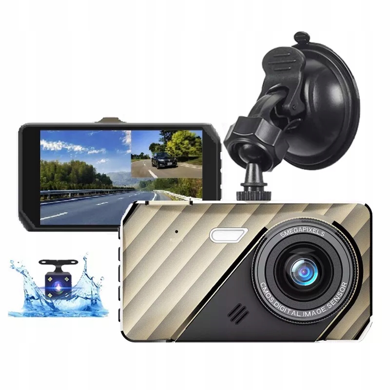 АВТОМОБІЛЬНА КАМЕРА ВОДІННЯ РЕКОРДЕР СПЕРЕДУ І ЗЗАДУ