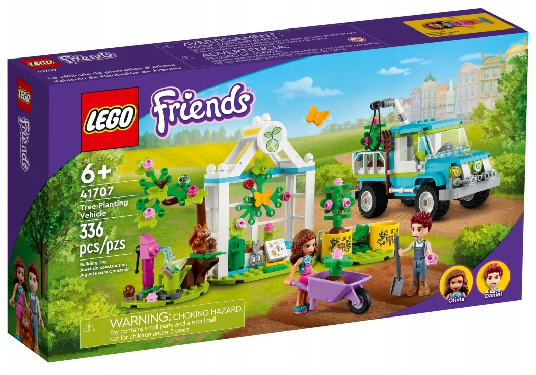 

Lego Friends 41707 Furgonetka Sadzenie Drzew 6+