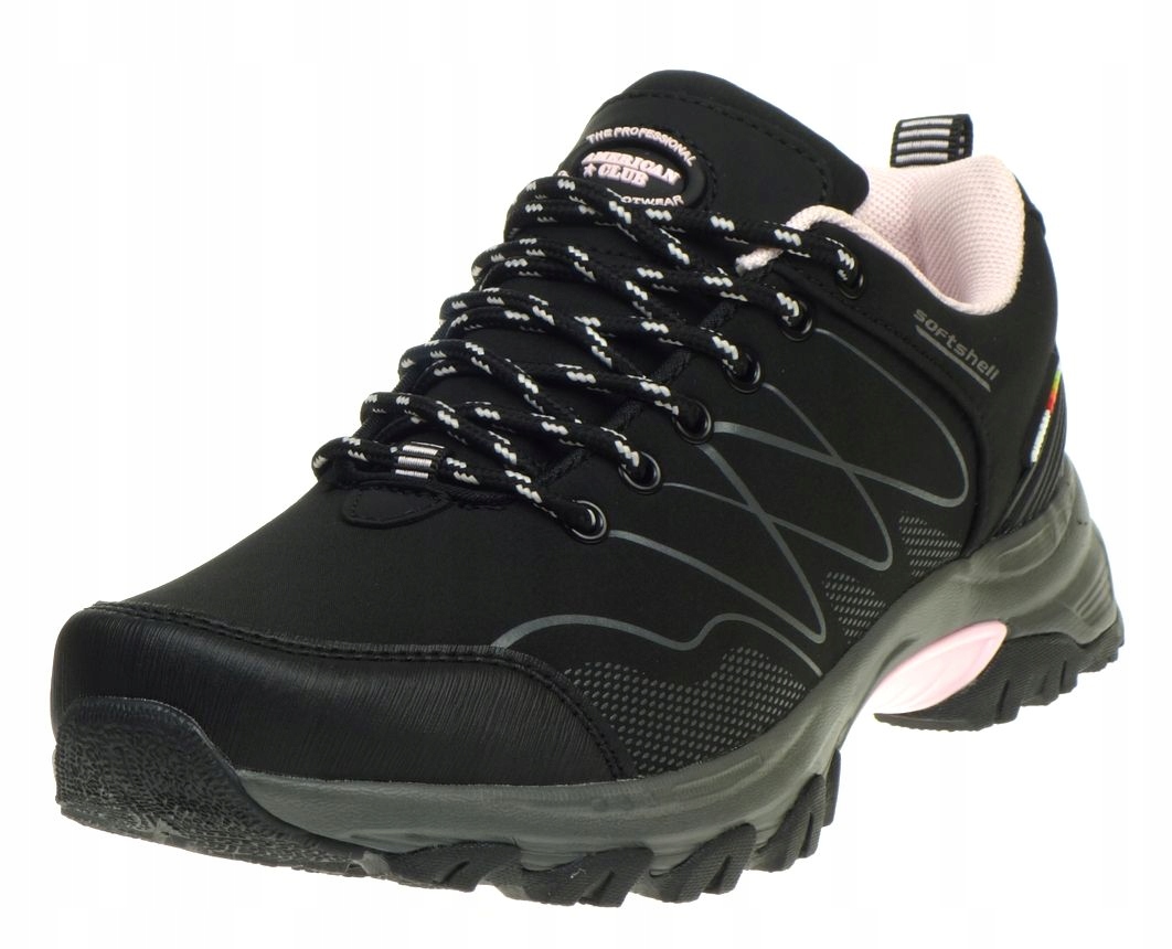 Buty Damskie Trekkingowe AMERICAN CLUB SoftShell OUTDOOR Sportowe 40 Rozmiar 40
