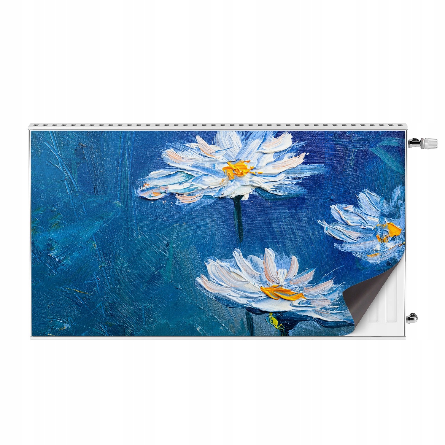 Krytka na radiátor Barva štětec rostlina