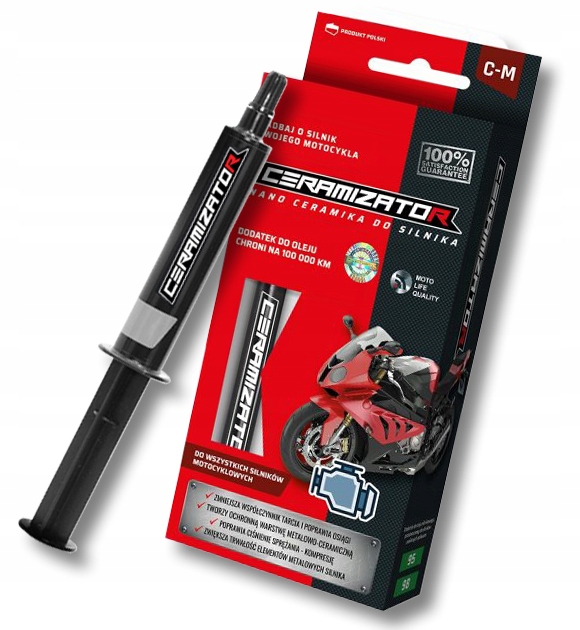 

Ceramizator C-M Nano ochrona do motocykla