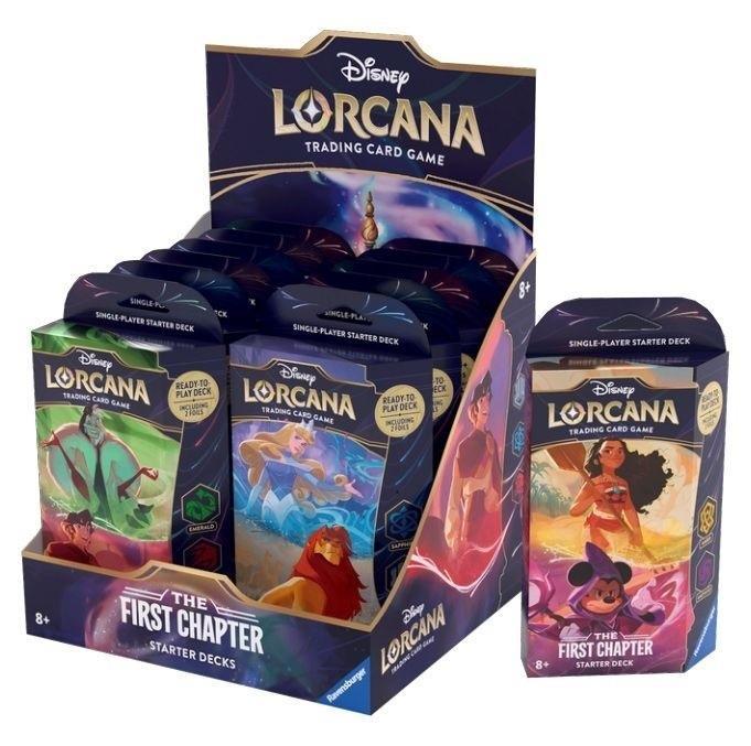 新品lorcana the first chapter staster deck The First Chapter Disney Lorcana w tcgLove