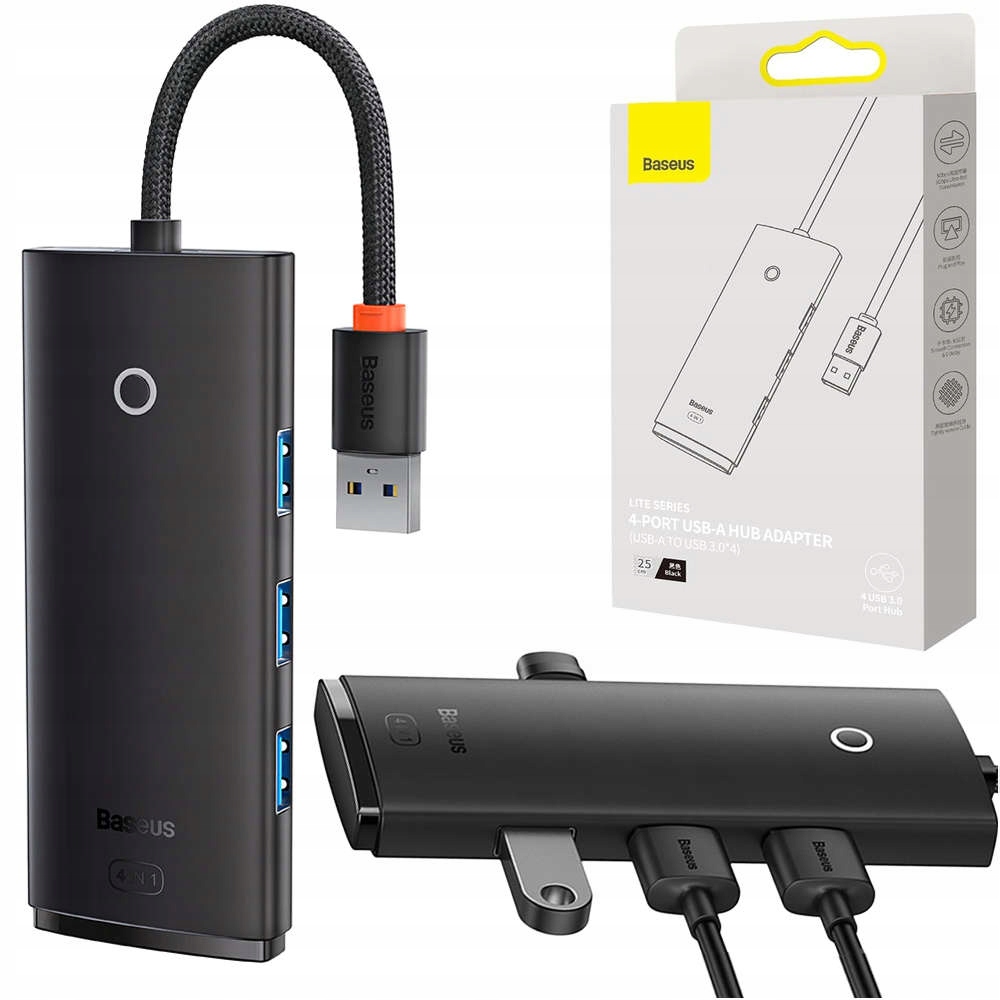 

Hub Adapter Baseus Lite Series przejściówka rozdzi