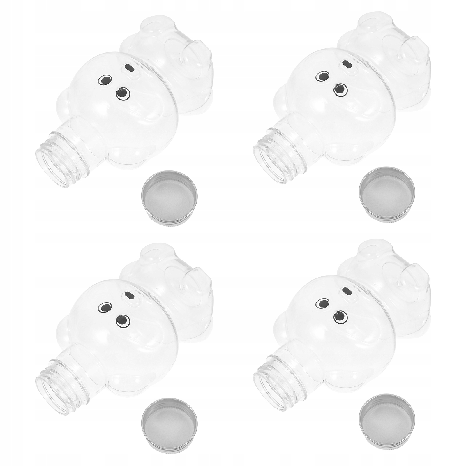 BUTELKA NA NAPÓJ KARTONOWA BUTELKA NA WODĘ 4 SZT Materiał dominujący aluminium