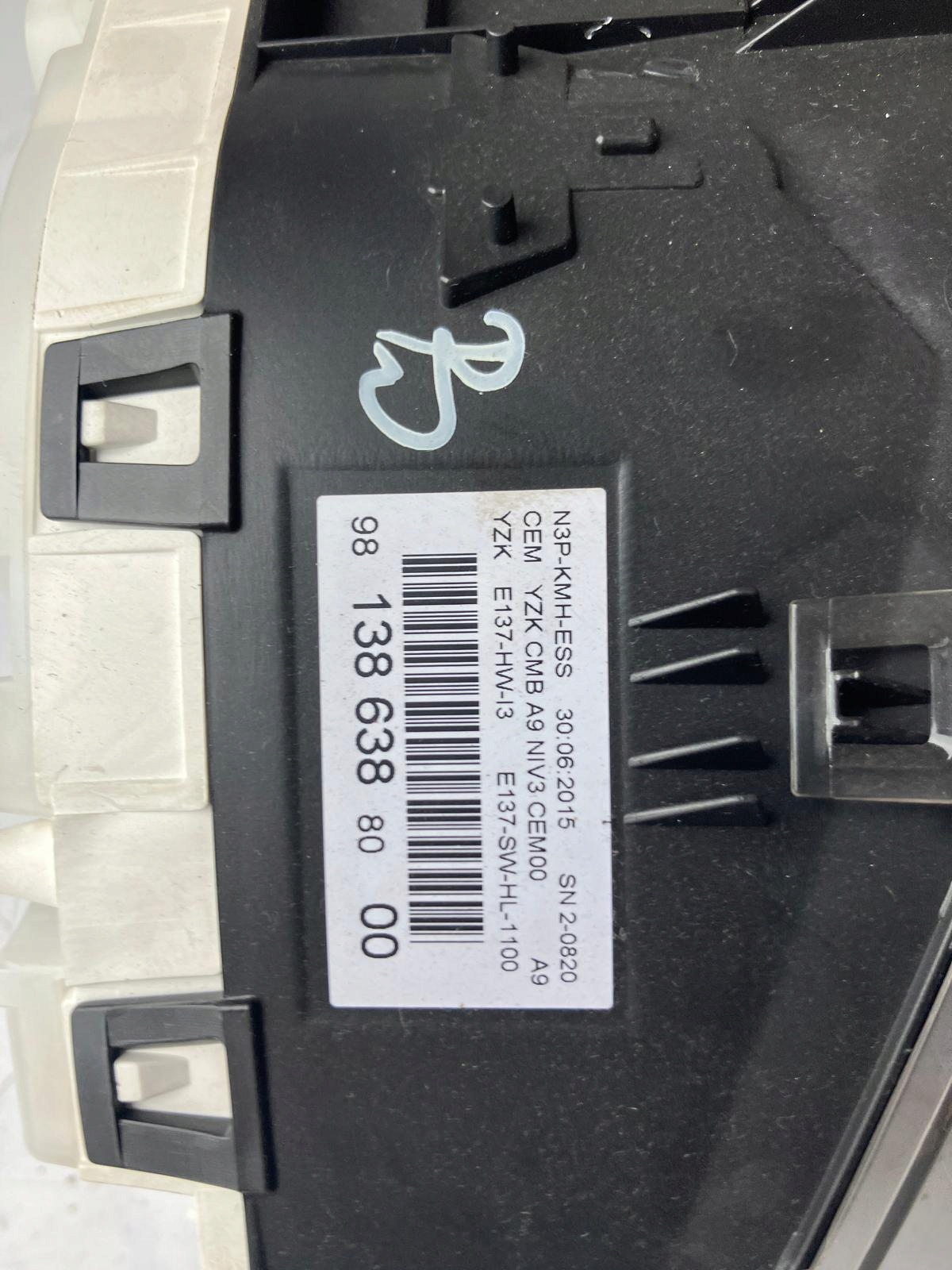 dials dials PEUGEOT 208 1.2 THP 9808559180