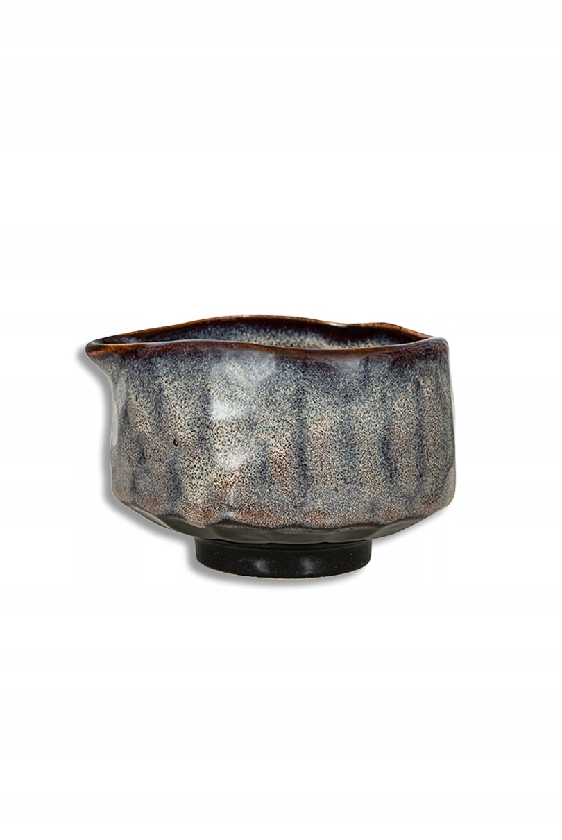 Levně Šálek na matchu Sumomo s výlevkou, ručně vyráběný keramický matchavan