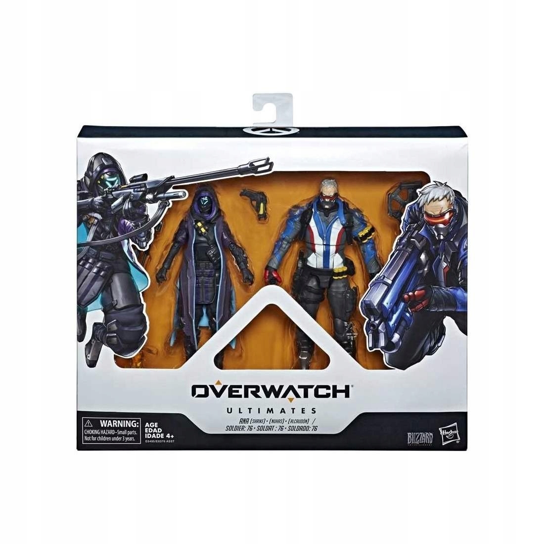hasbro overwatch u ana & soldier 2pak 15cm