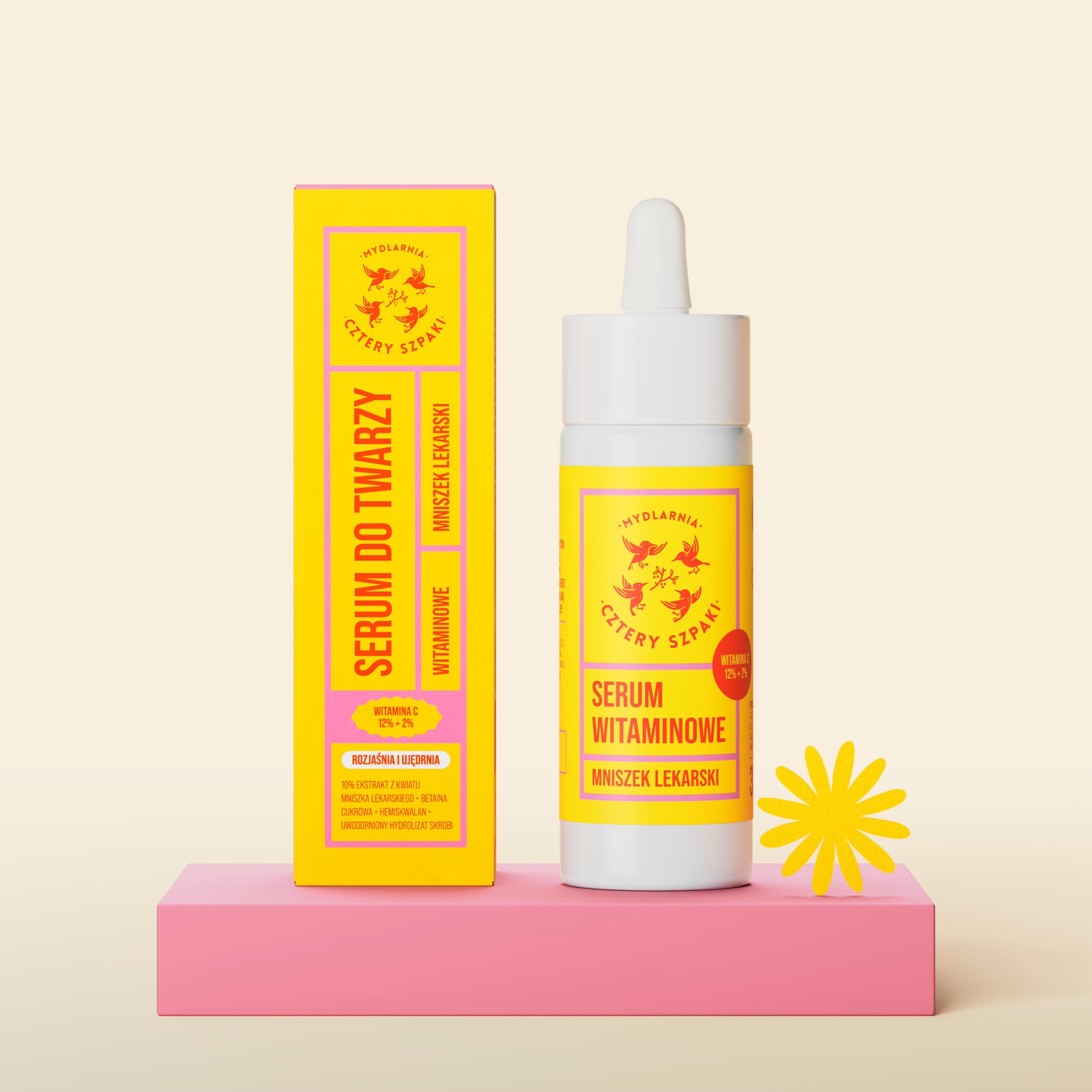 Cztery Szpaki Vitamínové sérum Pampeliška lékařská 30 ml