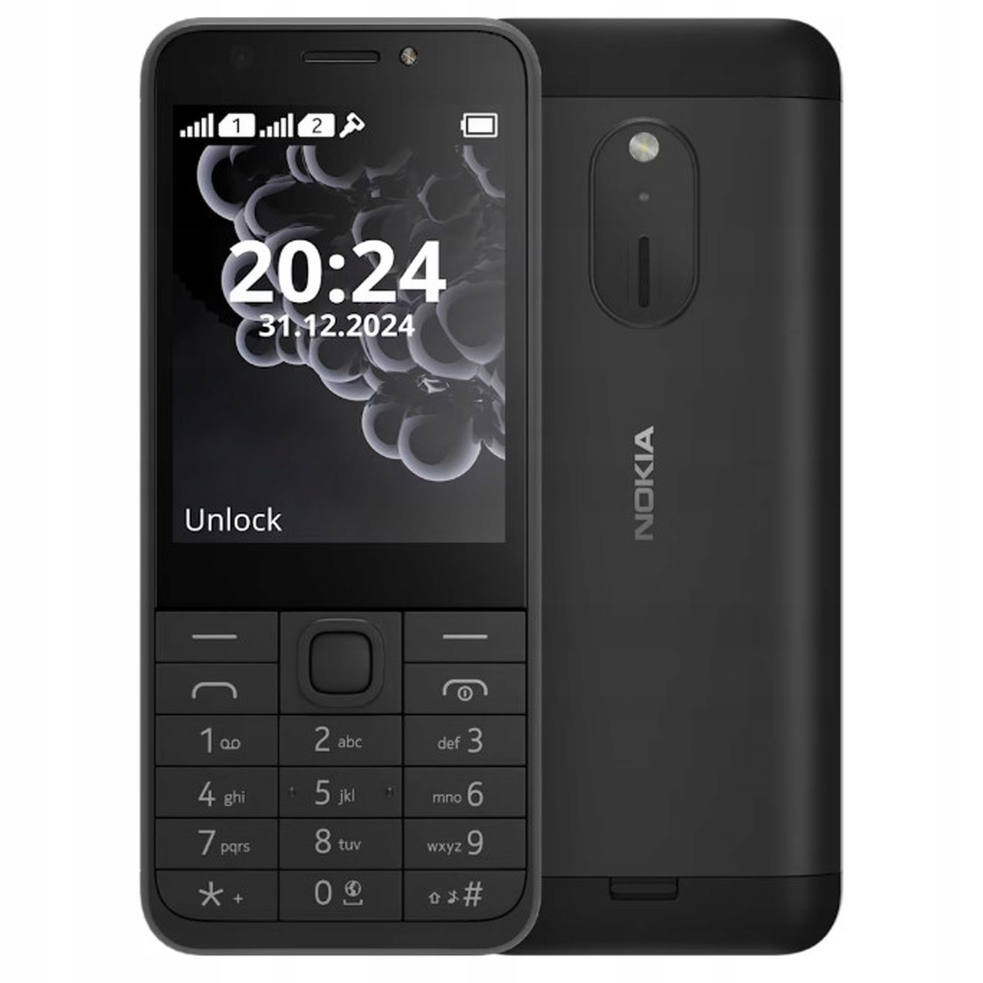 Telefon Hmd Nokia 230 Czarny 1450 mAh Usb-c Radio Latarka 16Mb Dual-SIM